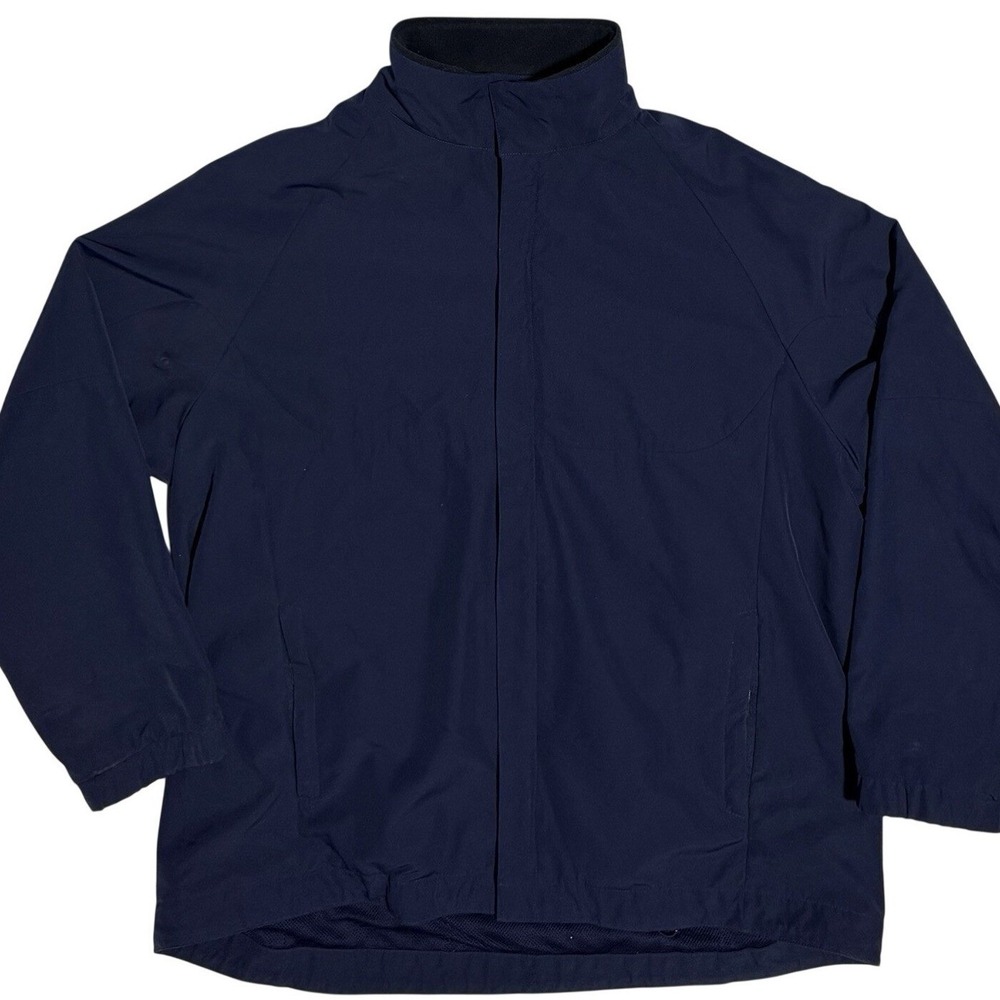 Polo Ralph Lauren Golf Full Zip Performance Jacket Men's Size XL‎ Navy Polyester